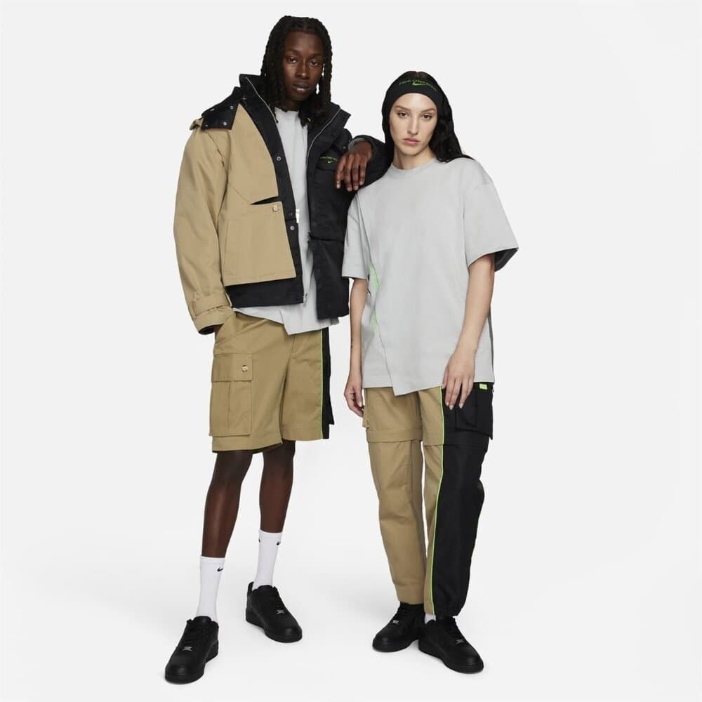 Nike Pro x Feng Chen Wang Cargo Pants in Khaki/Black. size M - Thumbnail 5