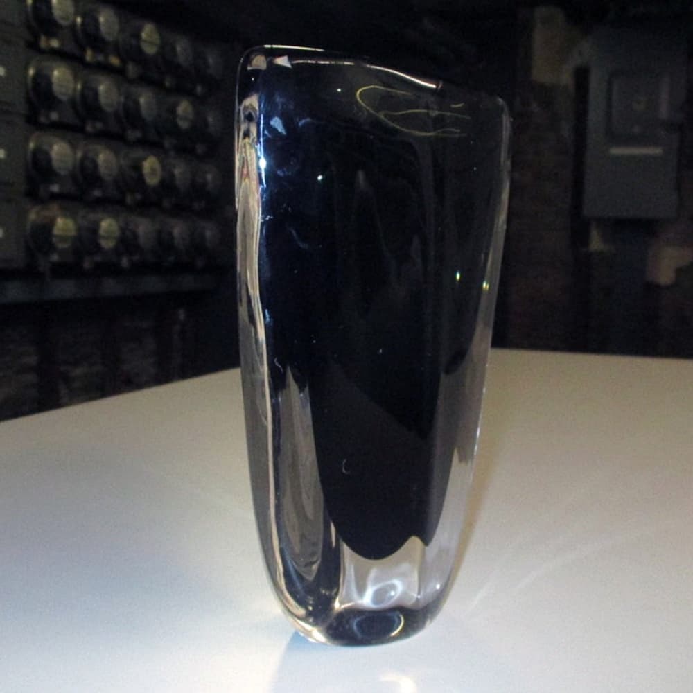 Danish Modern vintage Leaded Crystal Vase - Thumbnail 2