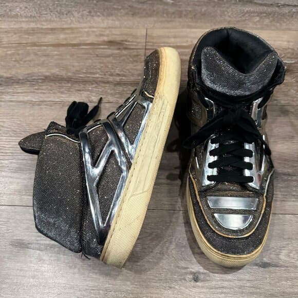 Alejandro Ingelmo Tron high-top - Gold Irride - Size 11 - Thumbnail 9