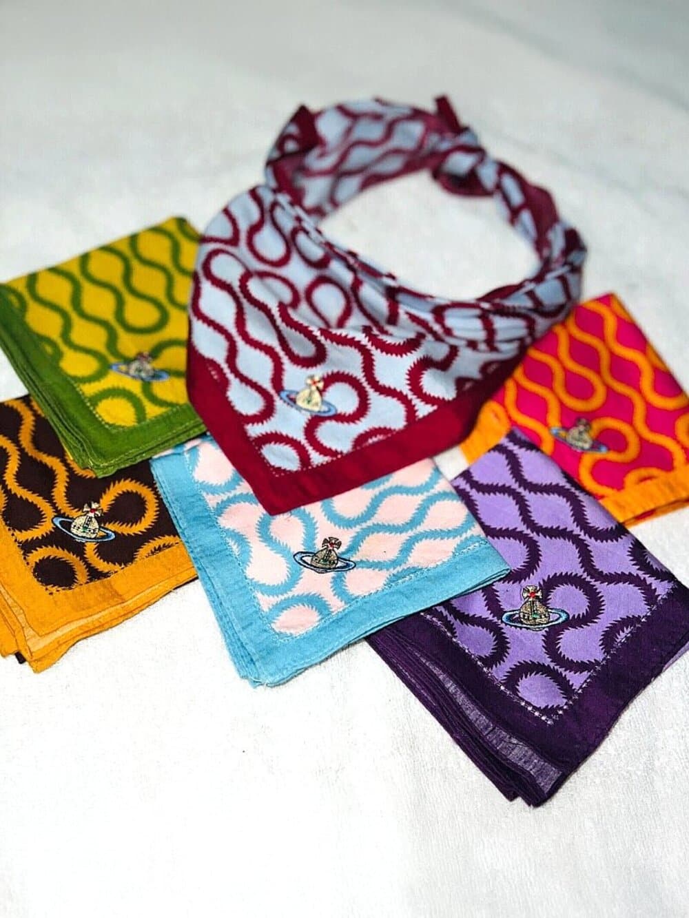 Vivienne Westwood Squiggle handkerchief - Thumbnail 2