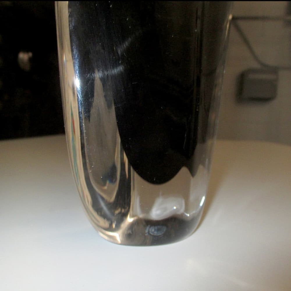 Danish Modern vintage Leaded Crystal Vase - Thumbnail 6