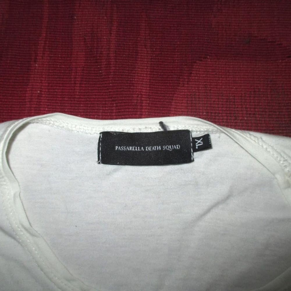 White Passarella Death Squad T-shirt - Thumbnail 2