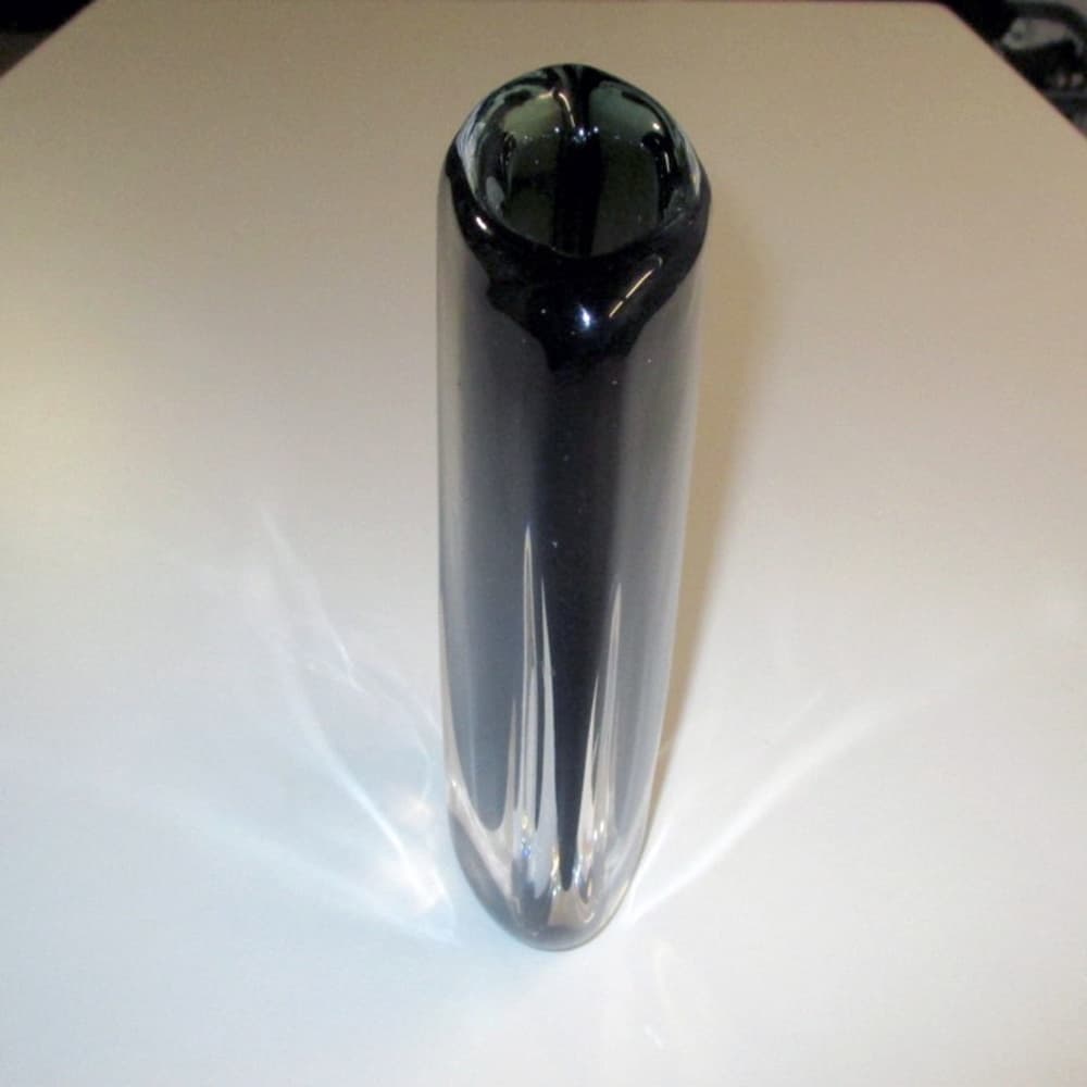 Danish Modern vintage Leaded Crystal Vase - Thumbnail 4