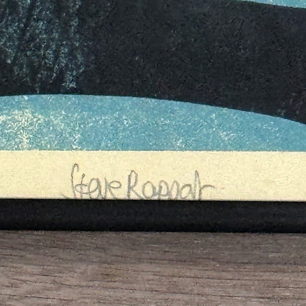 Signed Shepard fairy original The Tranquility of Solitude (Paul Weller) 2025 - Thumbnail 5