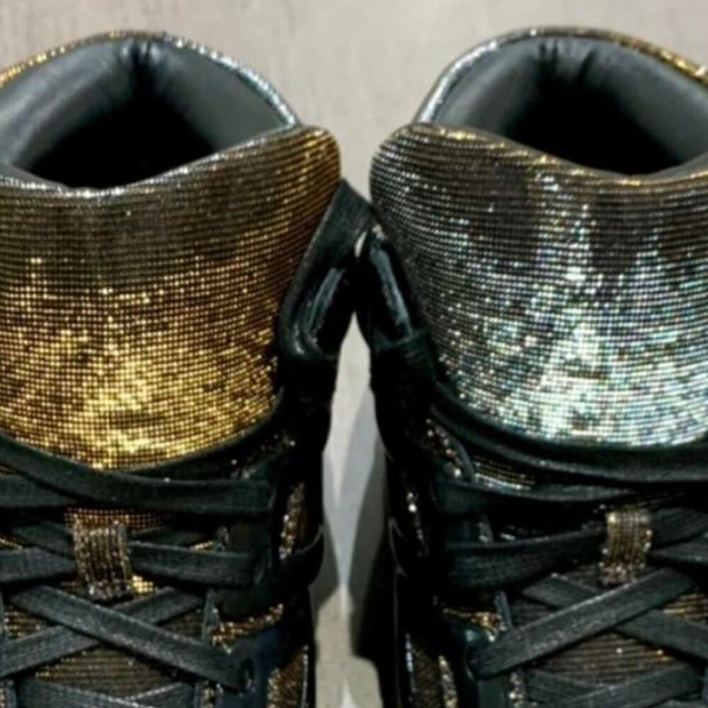 Alejandro Ingelmo Tron high-top - Gold Irride - Size 11 - Thumbnail 7
