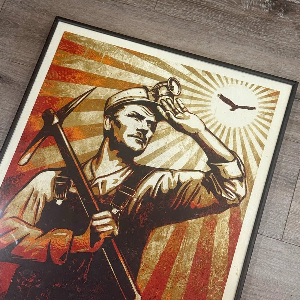 SHEPARD FAIREY "High Flying' Bird"- signed original Print 2012. 408/450 - Thumbnail 2