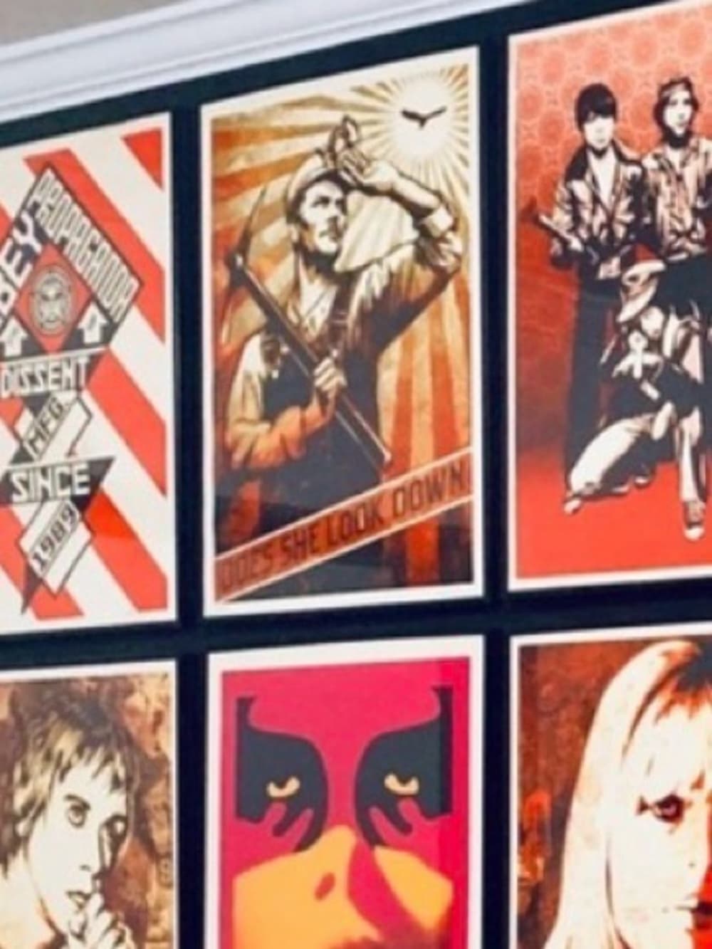 SHEPARD FAIREY "High Flying' Bird"- signed original Print 2012. 408/450 - Thumbnail 6