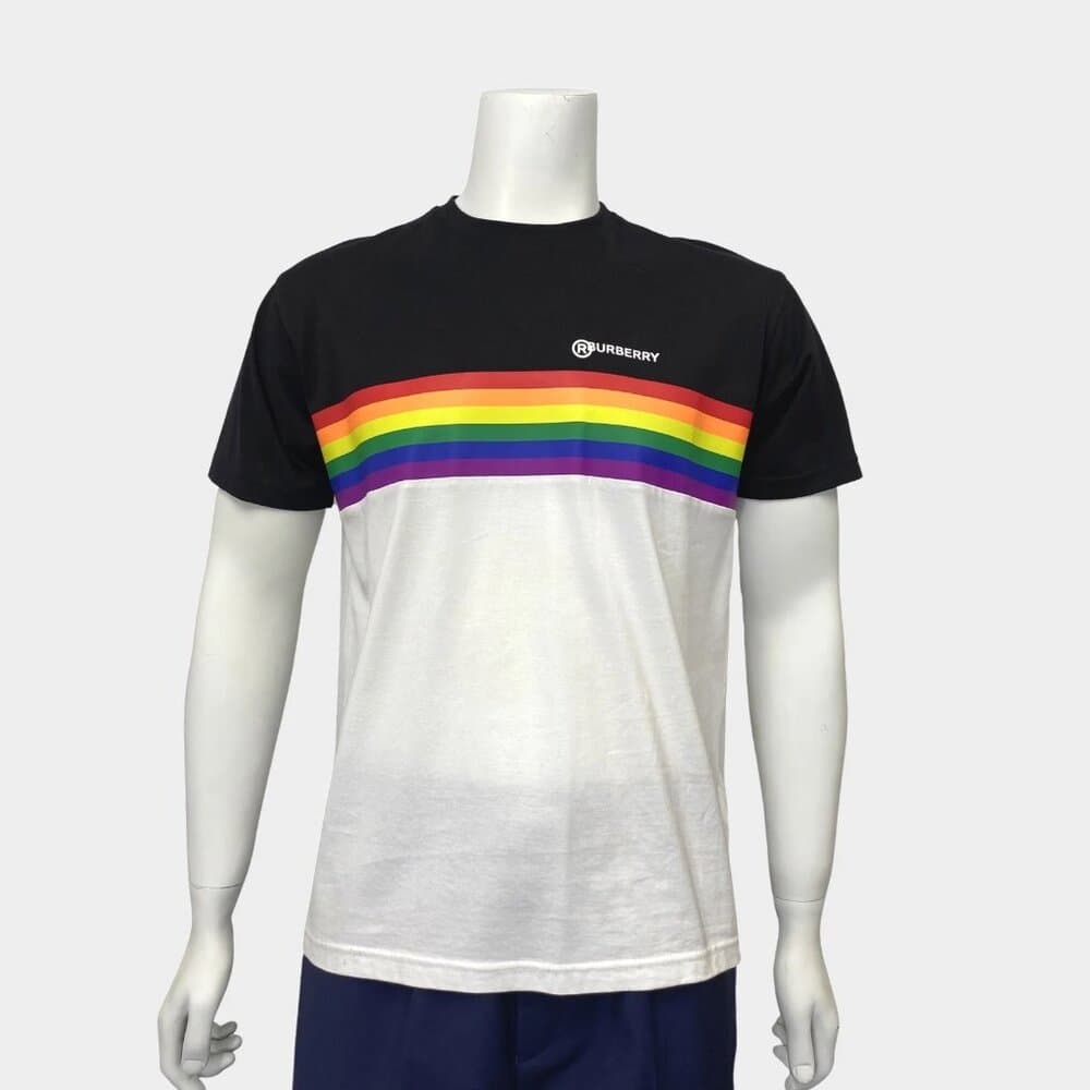 Burberry Riccardo Tisci rainbow 🌈 Unisex T shirt - Thumbnail 8