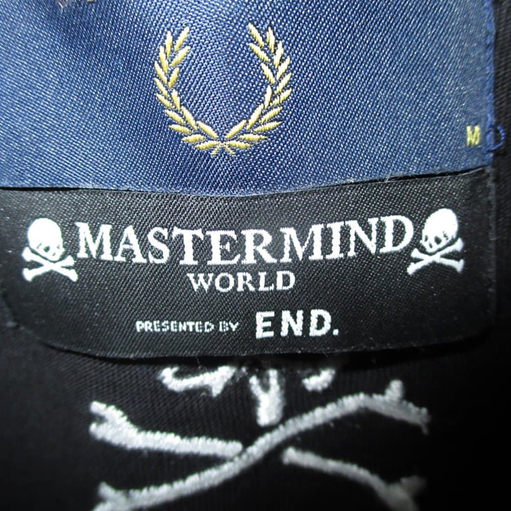 End X Mastermind World X Fred Perry T-Shirt - Thumbnail 4