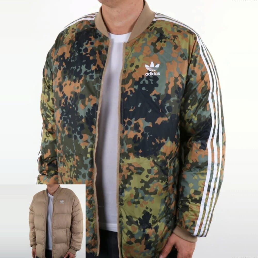 Adidas Originals Pharrell Williams Hu Hiking SST Winter Jacket Camo - Thumbnail 2