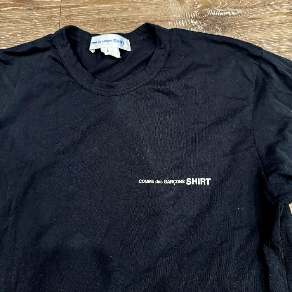 Comme Des Garçons Shirt logo-print T-shirt - Thumbnail 2