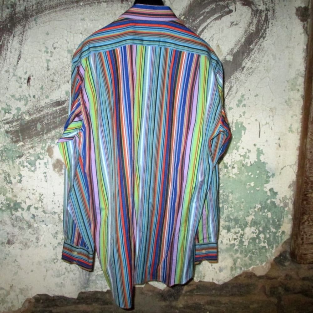 Etro Multi color stripe shirt - Thumbnail 2