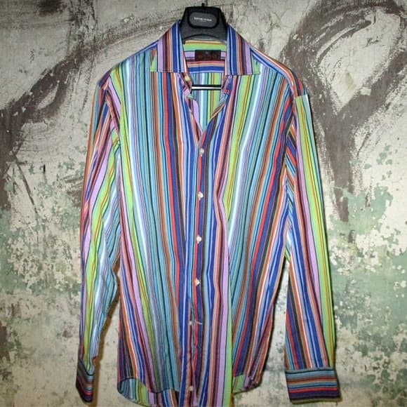 Etro Multi color stripe shirt - Thumbnail 8