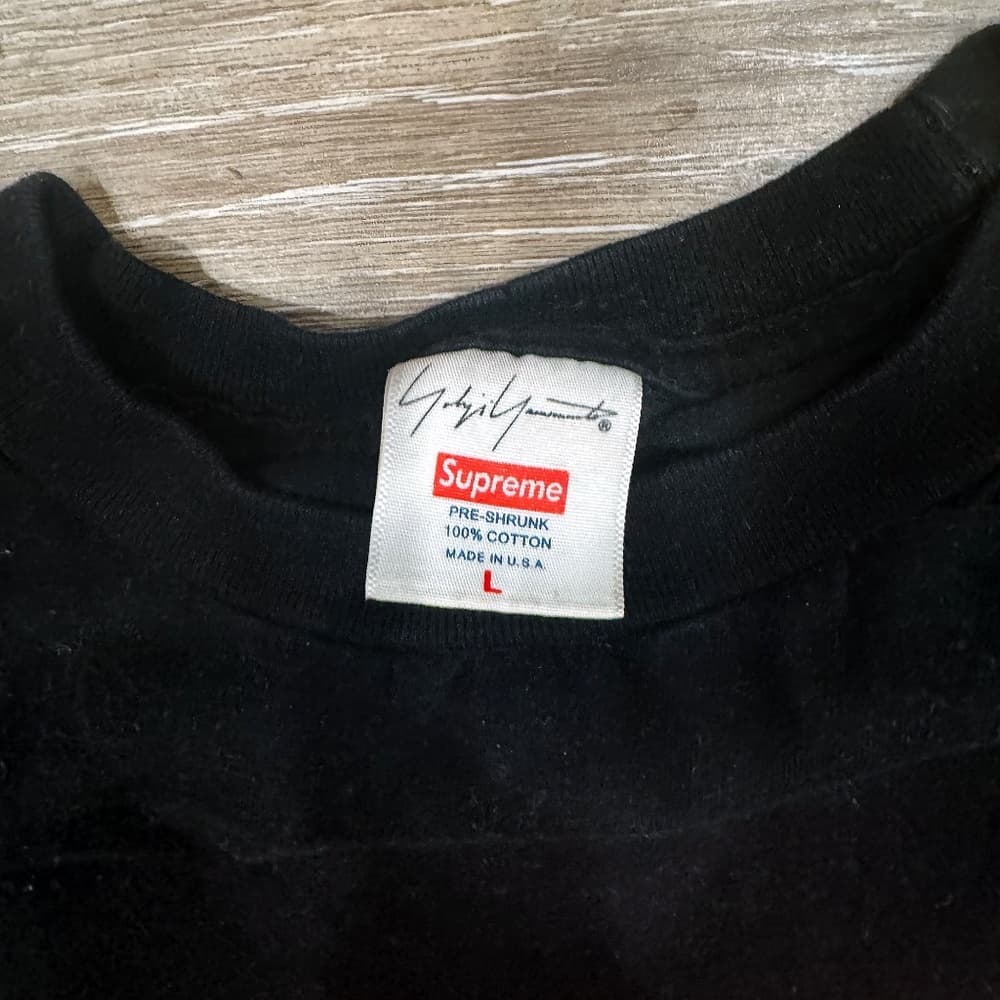 Supreme®/Yohji Yamamoto®. tee shirt. - Thumbnail 3