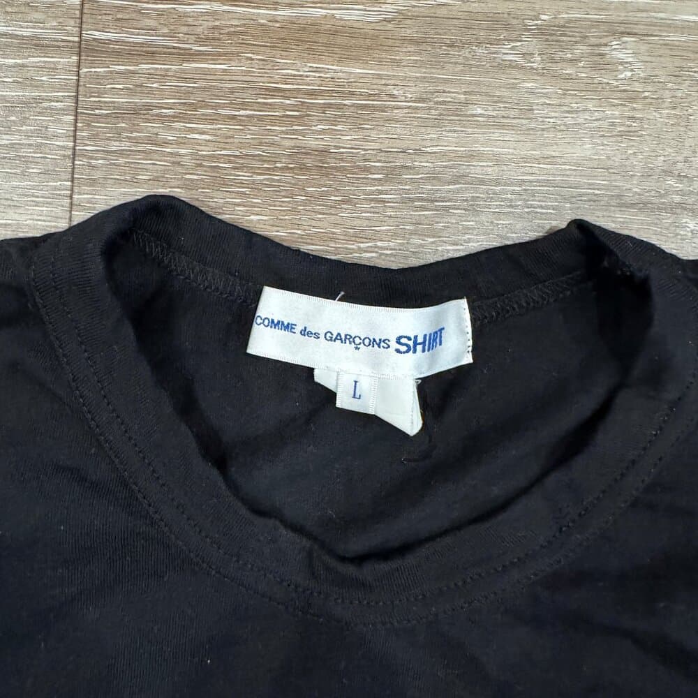 Comme Des Garçons Shirt logo-print T-shirt - Thumbnail 3