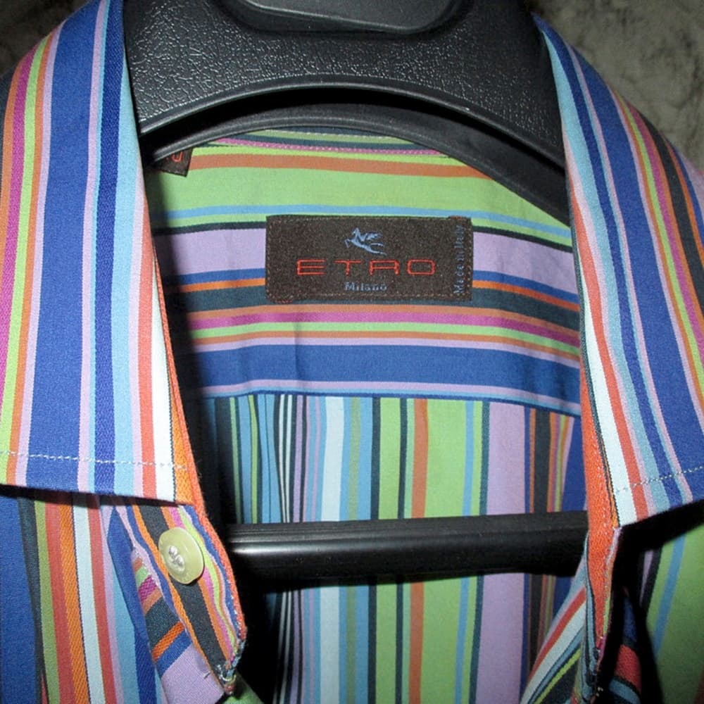 Etro Multi color stripe shirt - Thumbnail 3