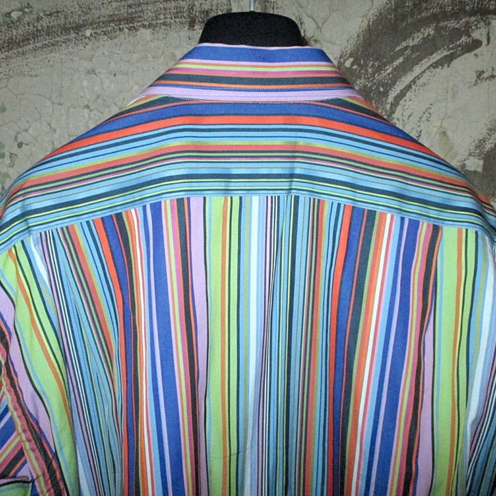 Etro Multi color stripe shirt - Thumbnail 4