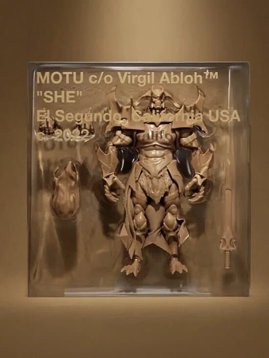Masters of the Universe c/o @VirgilAbloh™ figures. Boxed collectors edition - Thumbnail 15
