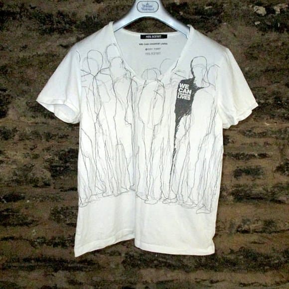 Neil Barrett We Can Change Lives tee - Thumbnail 7