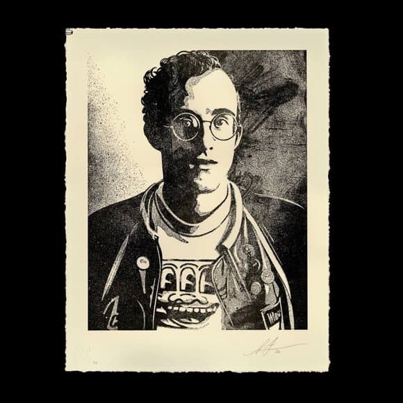 OBEY Art Is For Everyone - Keith Haring by Shepard Fairey signed/numbered - Thumbnail 10