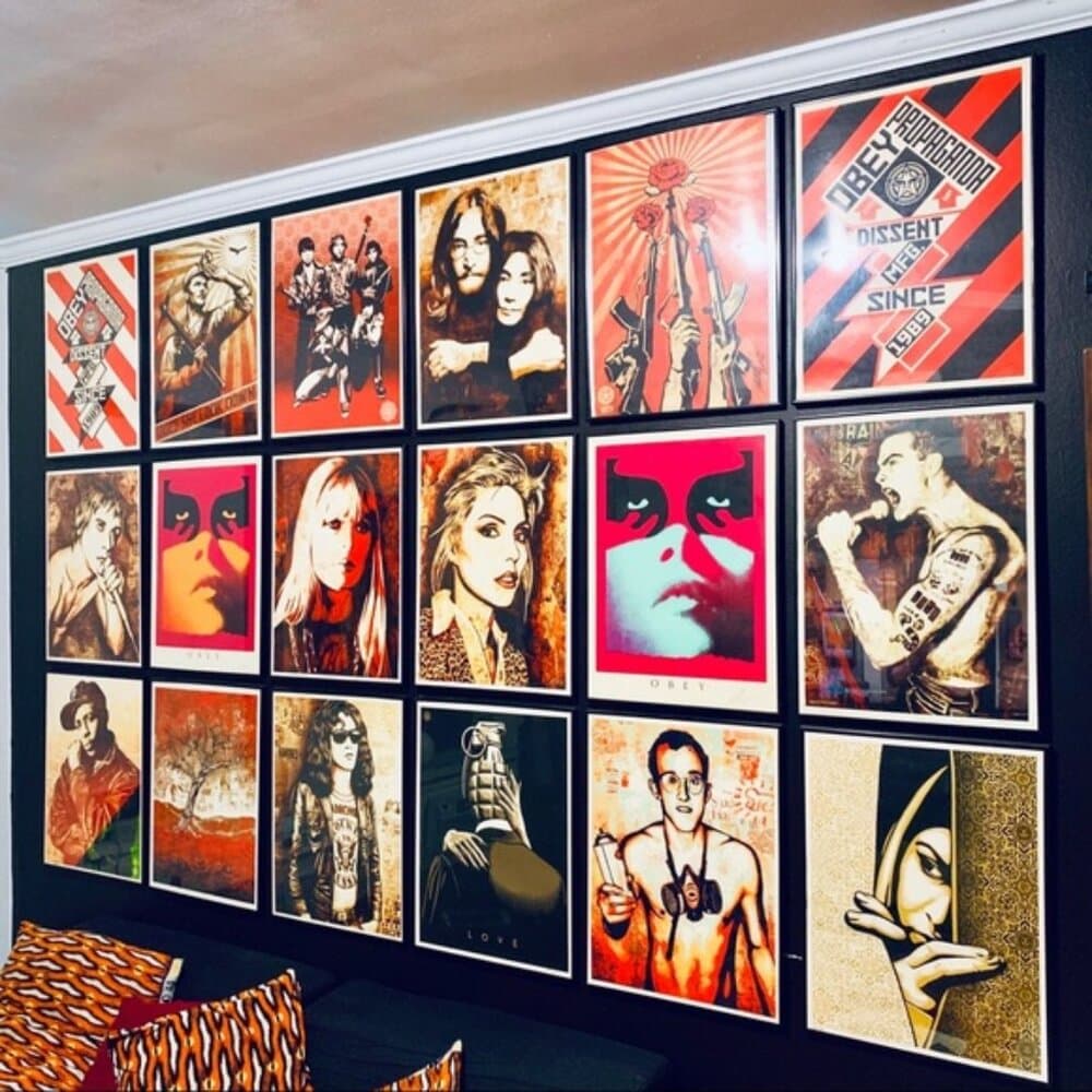 OBEY Art Is For Everyone - Keith Haring by Shepard Fairey signed/numbered - Thumbnail 8