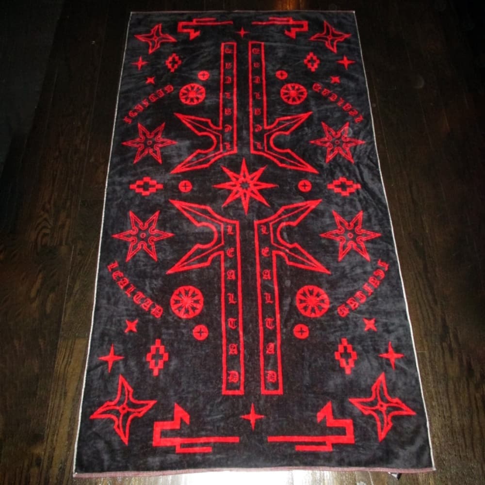 Marcelo Burlon County Of Milan Beach Towel - Thumbnail 8