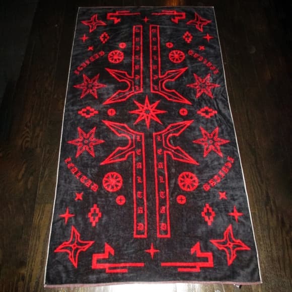 Marcelo Burlon County Of Milan Beach Towel - Thumbnail 9