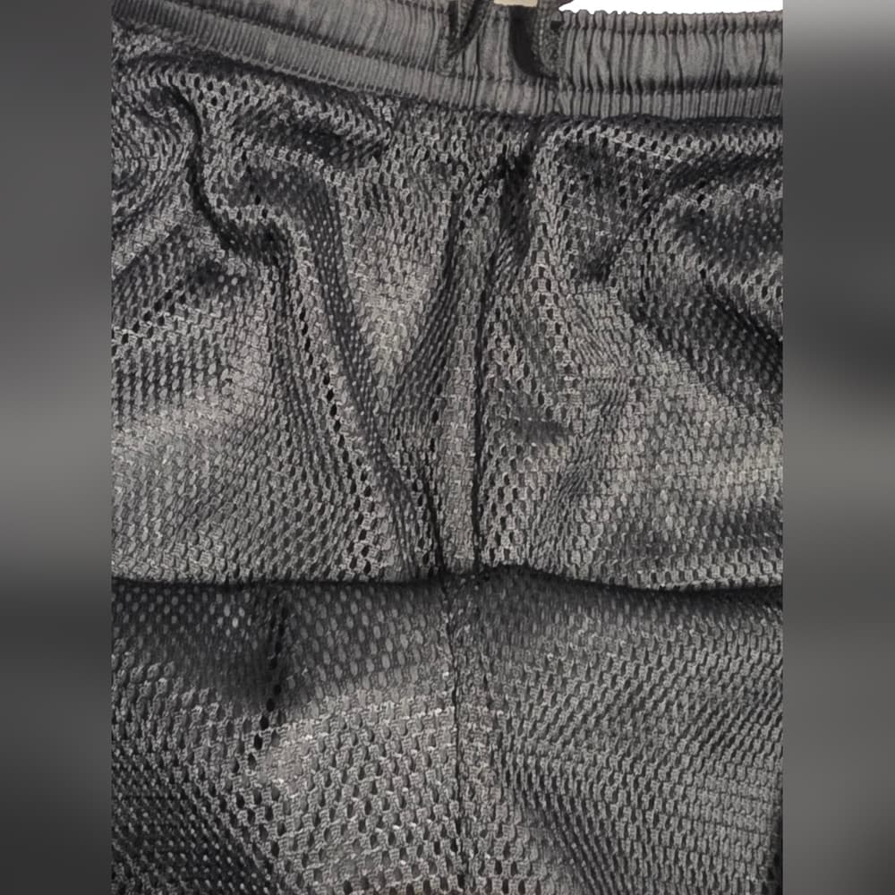 adidas Black Joggers with Blue Stripes - Thumbnail 4