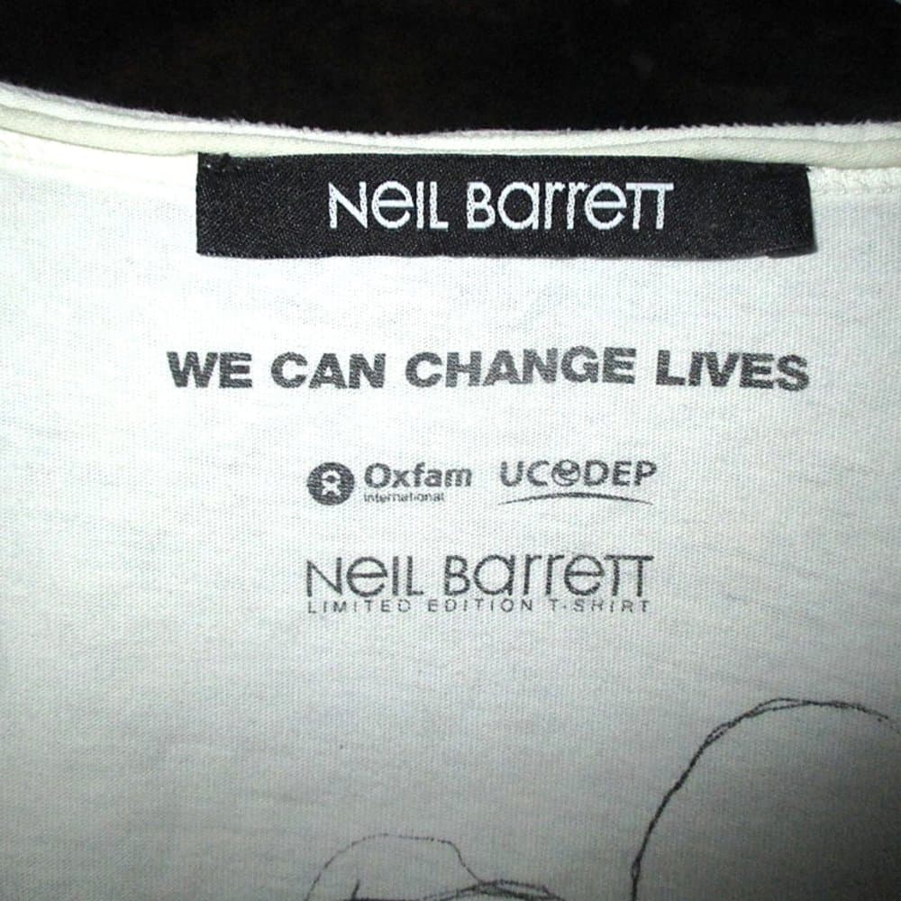 Neil Barrett We Can Change Lives tee - Thumbnail 5
