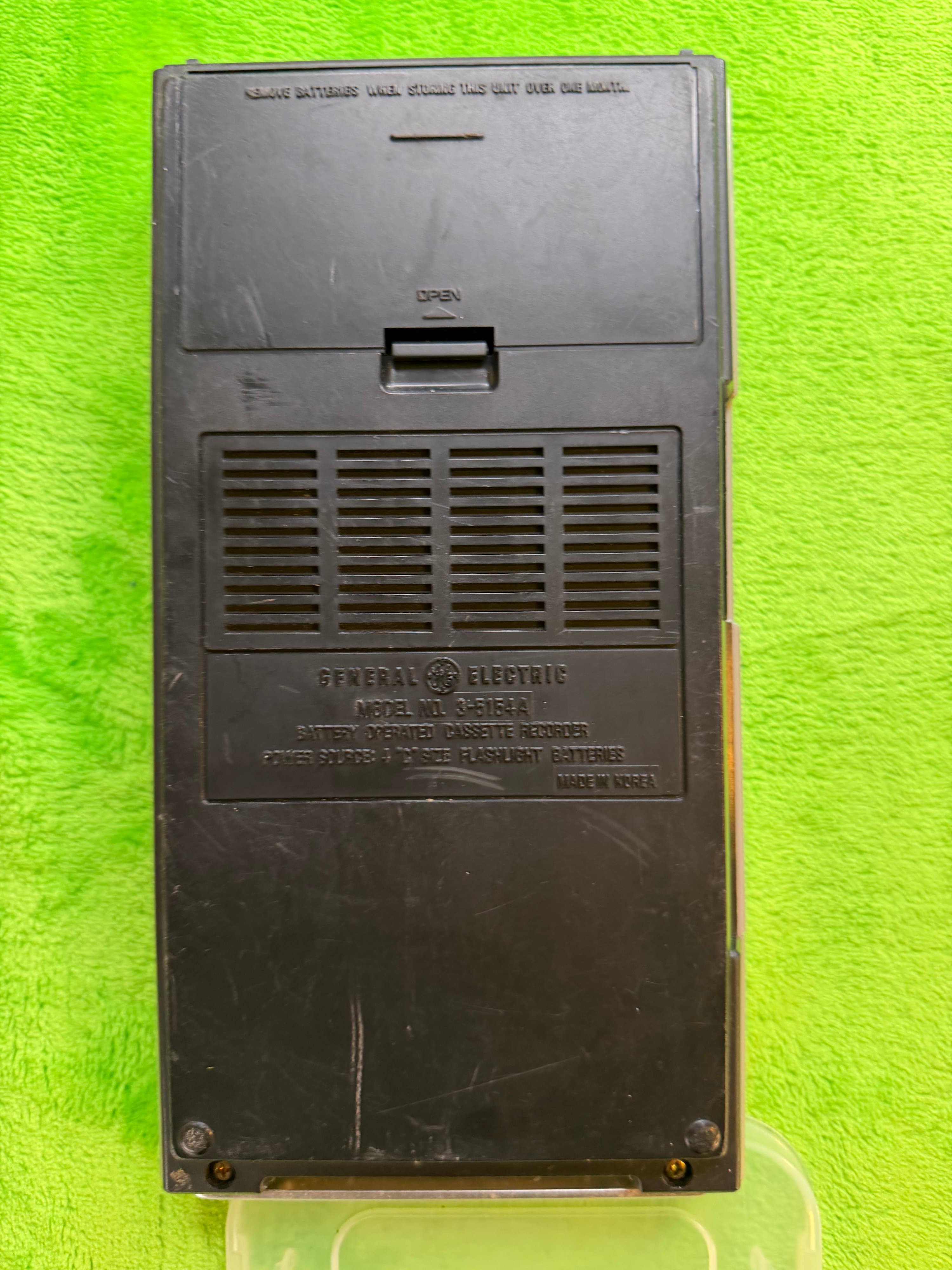 Vtg General Electric SS-2 Silhouette Cassette Recorder 3-5164A Works - Thumbnail 2