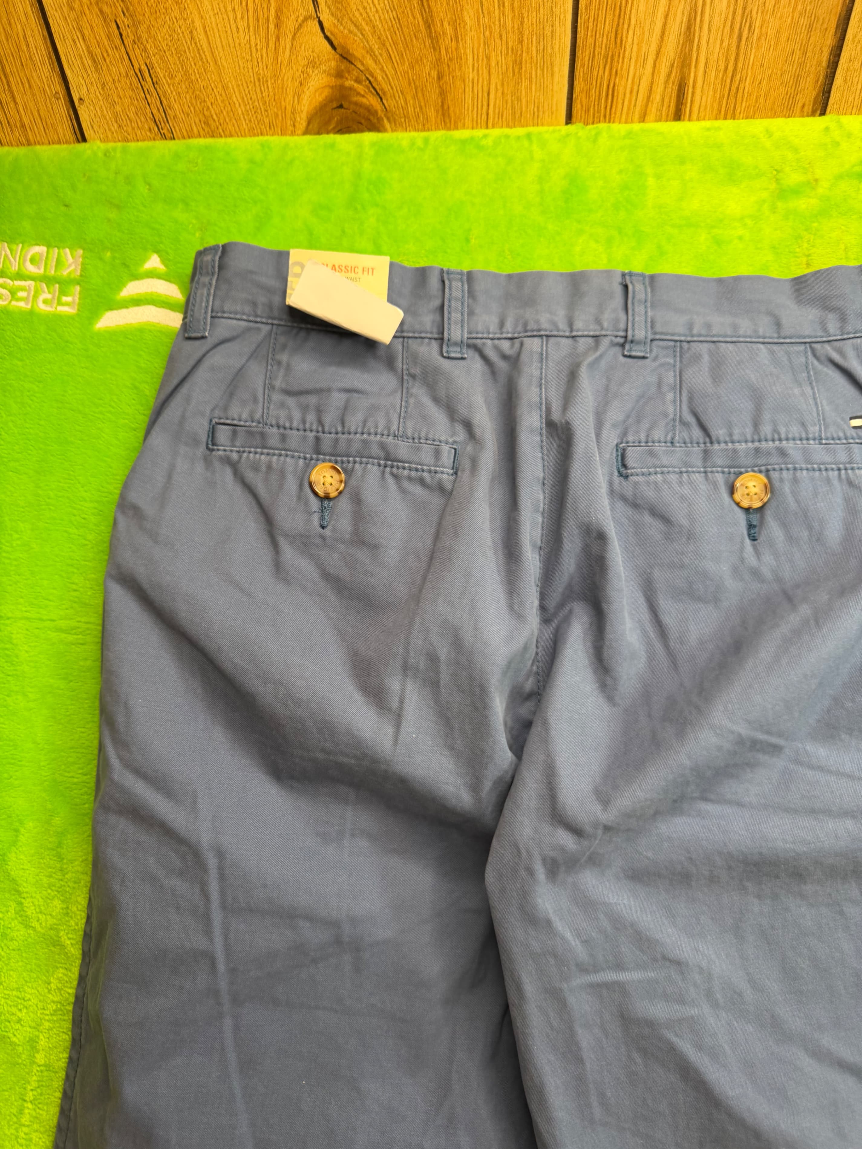 NWT Tommy Hilfiger Classic Fit Chino Pants Sz 30x30 Blue - Thumbnail 8