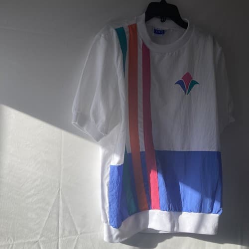 Vintage Women’s M Cape Cod Sportswear Colorblock Pullover Windbreaker 80s/90s - Thumbnail 11