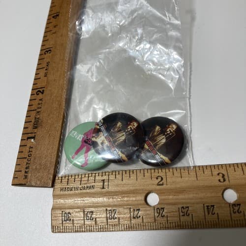 Elvis Costello 2007 Pin Badges Lot of 3 Rock In Roll Music Promos Memorabilia - Thumbnail 2