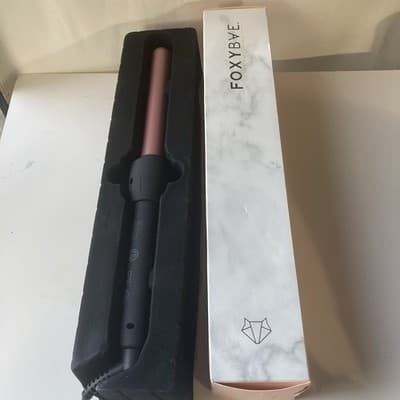 Foxybae Rose Gold 25mm Curling Wand New Boxed Curling Iron - Thumbnail 10