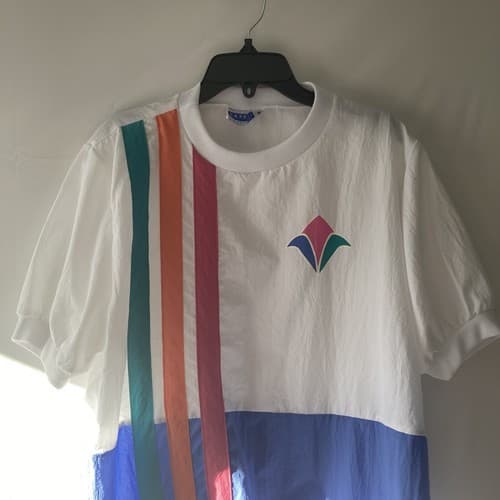 Vintage Women’s M Cape Cod Sportswear Colorblock Pullover Windbreaker 80s/90s - Thumbnail 5
