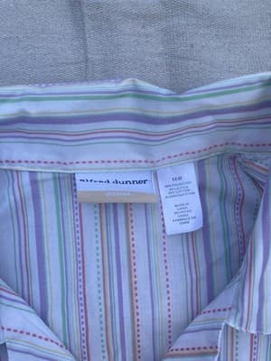 Vintage 90s Fairy Core Cottage Embroidered Plus SIze Shirt 16W Alfred Dunner - Thumbnail 13