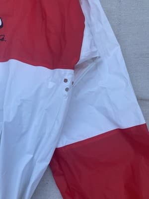 VTG Racing Windbreaker Rain Jacket Dale Earnhardt Jr. Budweiser Sun Faded Men L - Thumbnail 8