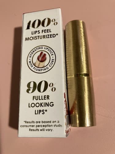 Grande Cosmetics Lip Plumping Lipstick Satin Shade Red Stiletto Full Size 4g/ 0. - Thumbnail 4