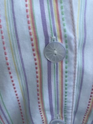 Vintage 90s Fairy Core Cottage Embroidered Plus SIze Shirt 16W Alfred Dunner - Thumbnail 11