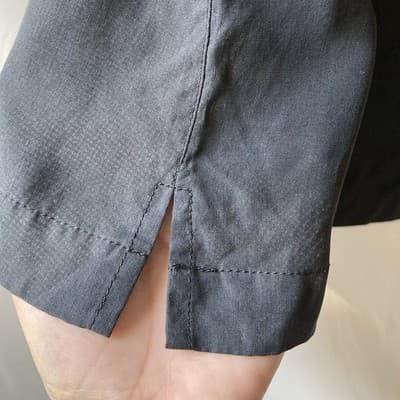 Vintage Texere Silk Womens Black Tank Top Shirt Small Office Siren Minimalist - Thumbnail 7