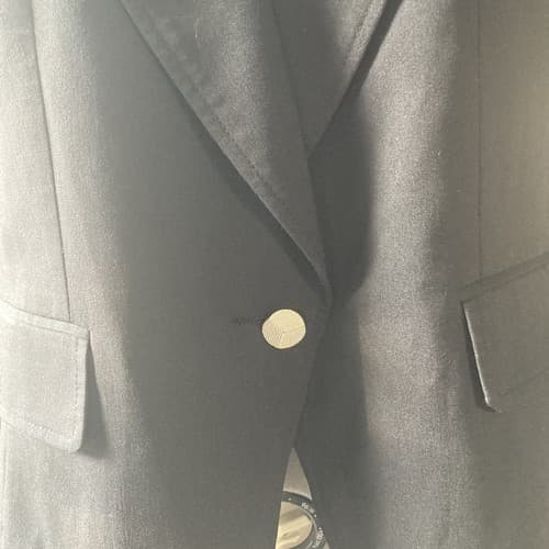 Forever 21 Plus Puff Sleeve Black Blazer XL Peplum Retired Design NWT TWEE 2010s - Thumbnail 5