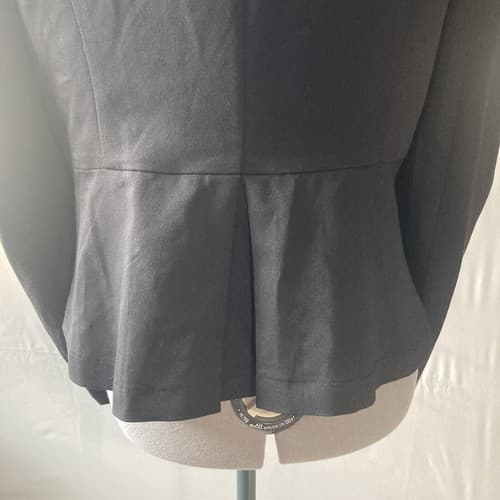 Forever 21 Plus Puff Sleeve Black Blazer XL Peplum Retired Design NWT TWEE 2010s - Thumbnail 16