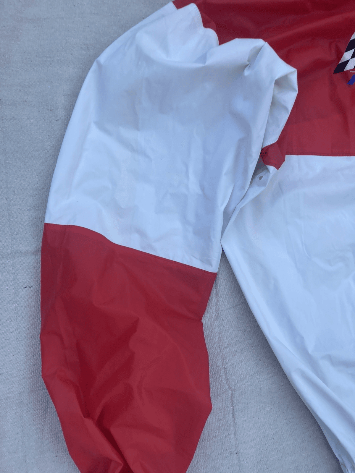 VTG Racing Windbreaker Rain Jacket Dale Earnhardt Jr. Budweiser Sun Faded Men L - Thumbnail 10