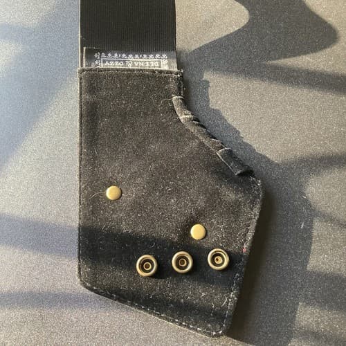 VTG Deena & Ozzy Embellished Elastic Belt Stones Jewels Large Y2K Indie Sleaze - Thumbnail 4