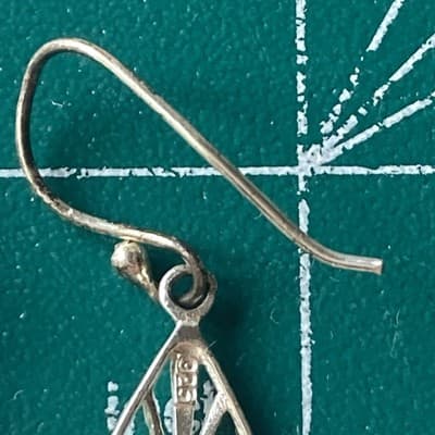 Giani Bernini Sterling 925 Filigree Teardrop Dangle Earrings NWT READ DESCRIP - Thumbnail 6