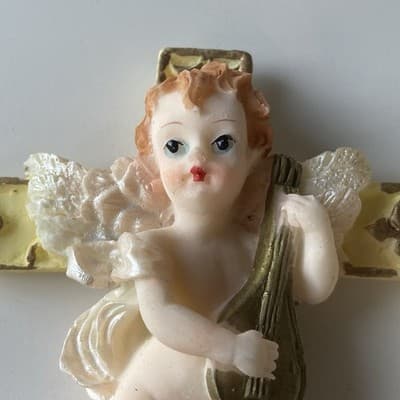 Vintage Y2K Fiore Angel Cherub Resin Magnets 2pc DEADSTOCK Angel Core Heavenly - Thumbnail 14