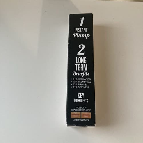 GRANDE LIPS CLEAR GLOSS LIP PLUMPER FULL SIZE 2.4 / 0.084 oz New With Box - Thumbnail 3