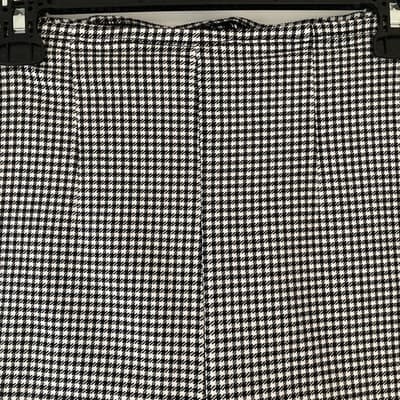 Womens Houndstooth Bike Shorts Office Sire Core Club Wear Indie Sleaze Large VTG - Thumbnail 6
