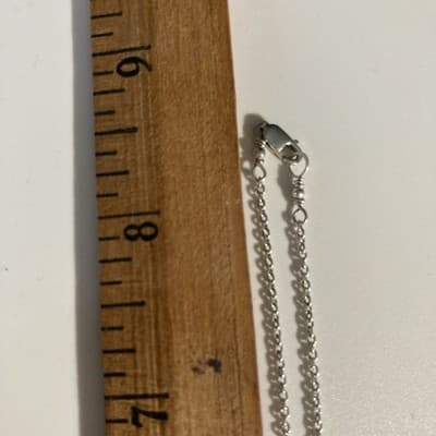 Sterling Silver 925 Double Infinity Pendant Necklace Dainty Minimalist LOVE FAM - Thumbnail 8