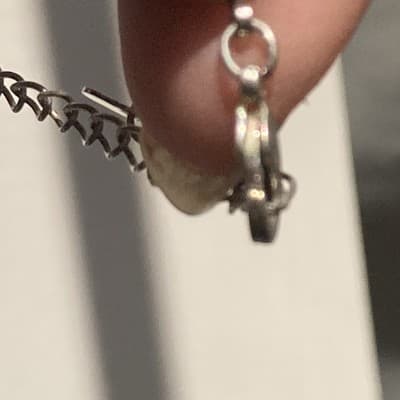 VTG Swarovski Crystal Snowflake Pave Sterling Silver 925 AU Pendant Chain XMAS - Thumbnail 13